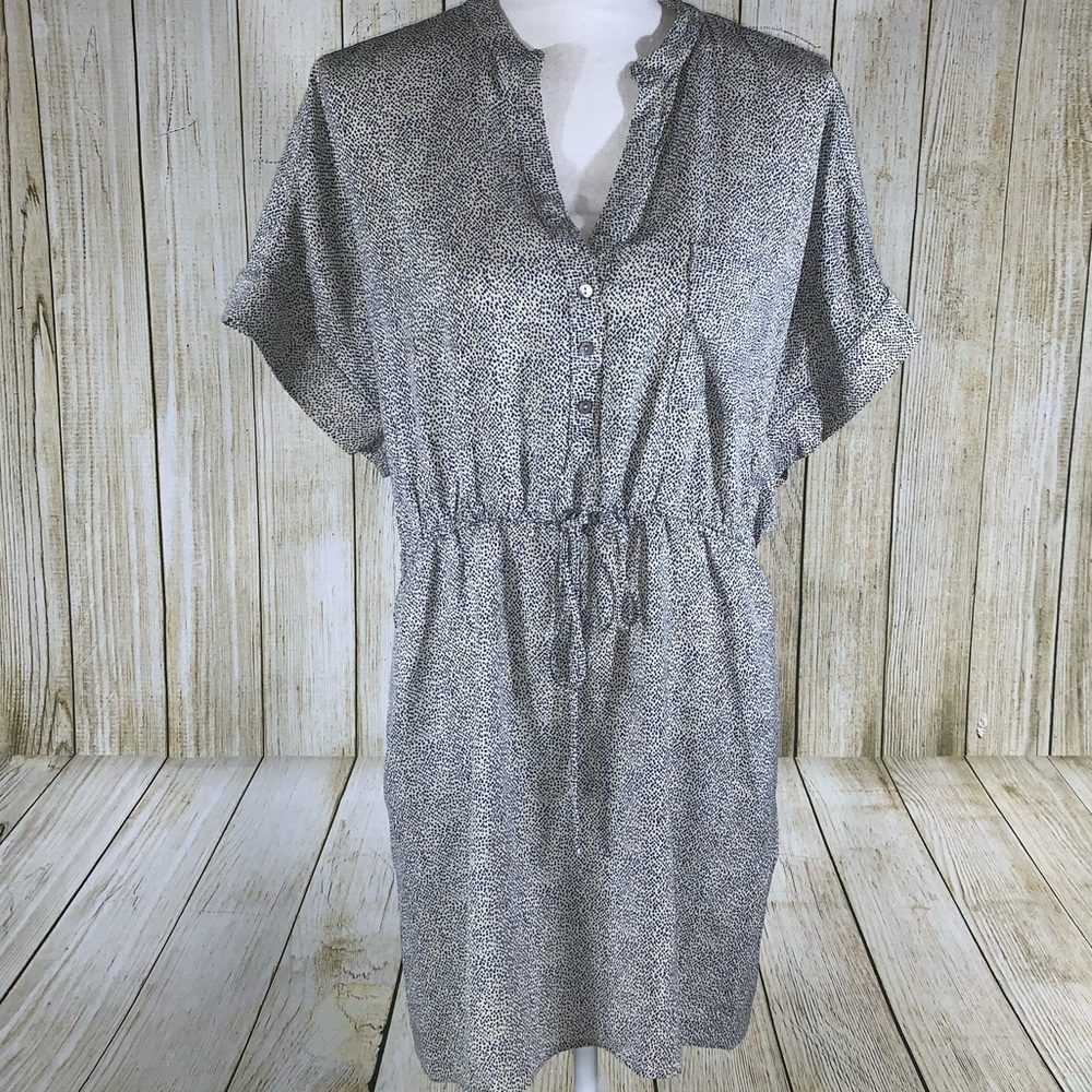 Ulla Johnson Short Sleeve Dot Mini Dress - Picture 1 of 7